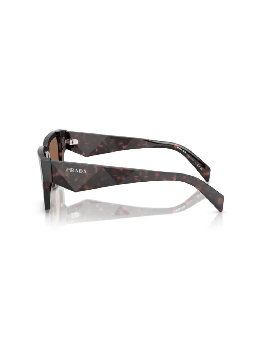 NEW PRADA SUNGLASSES, PRA06S 17N06B PRADA BROWN SNGLASSES SPR A06 - Picture 3 of 4